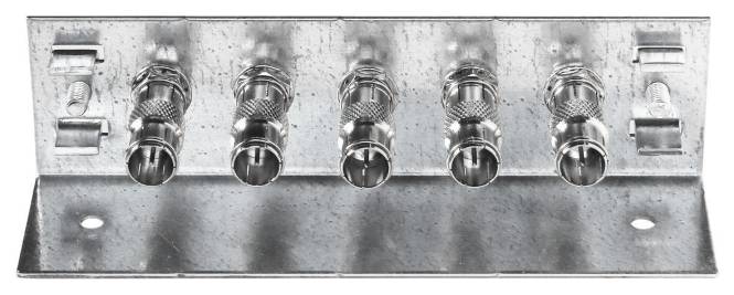 AXING Erdungswinkel einreihig QEW 5-12 Quickfix 5-fach Erdung u. Pot.-ausgleich Install.Baumaterial-0