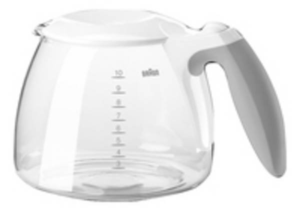 Braun KFK500 Kaffeekanne Glas Hausgeräte Kleingeräte Kaffeeautomaten