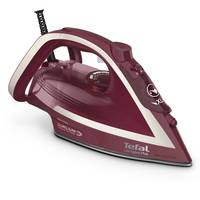 Tefal Ultimate Pure FV6820 Dampfbügeleisen 2800 W Rot, Silber Hausgeräte Kleingeräte Bügeln /-0