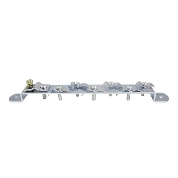 Televes Erdungsschiene ERD6N für 6 HF-Kabel F-Technik 401102 Install.Baumaterial Antennen