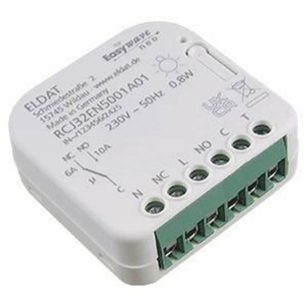 ELDAT UP-Empfänger RCJ32EN5001A01-K Easywave bidi 230V 1xWechsler Tasteing. Install.Baumaterial KNX