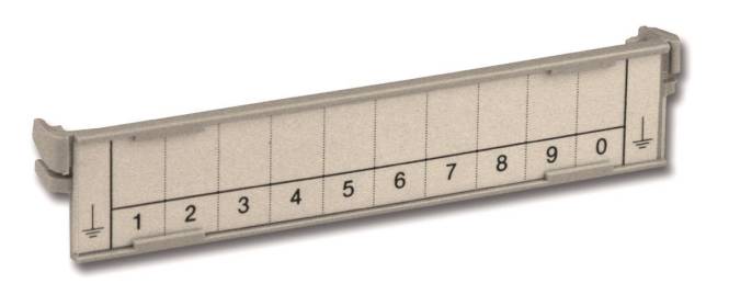 CobiNet 102242 klappb.Schilderrahmen 1/10 m.bedr. Papierschild u.Klarabdeck. Install.Baumaterial-0