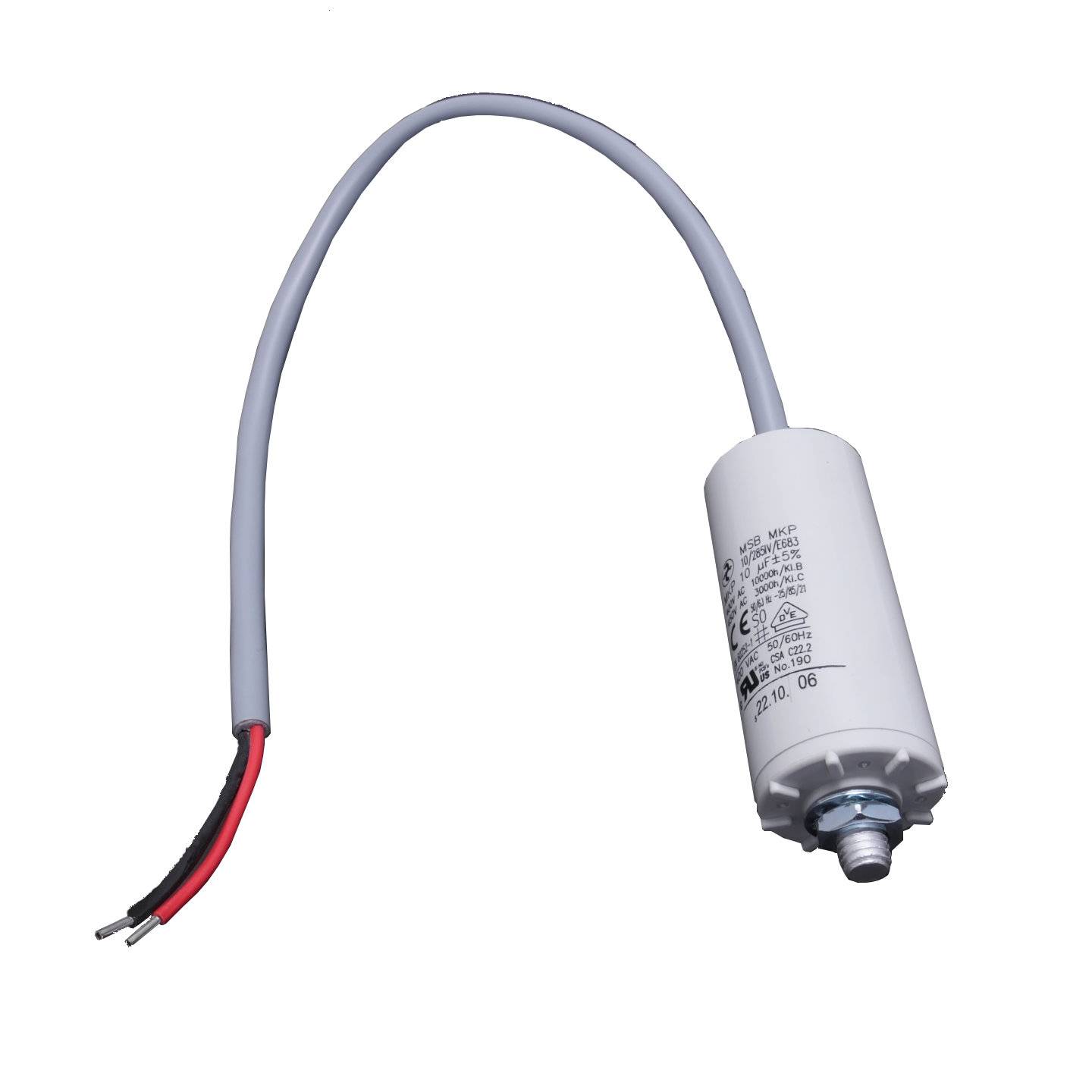 063-285-MSB-MKP Motor-Betriebskondensator 6,3µF 450V Hydra-1