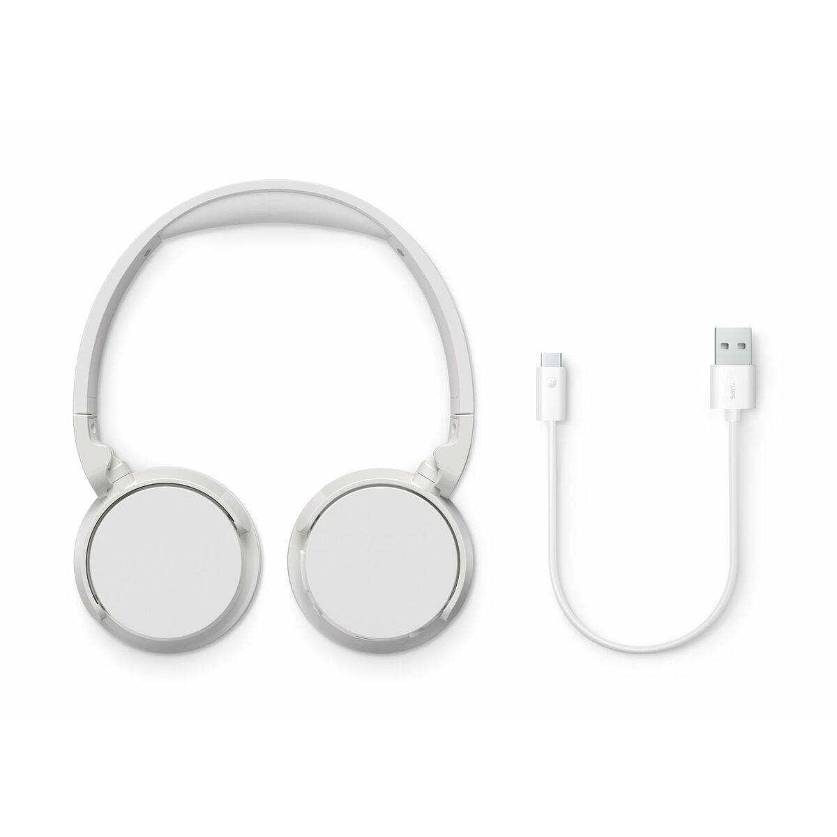 Bluetooth Kopfhörer mit Mikrofon Philips TAH4209WT Weiß-1