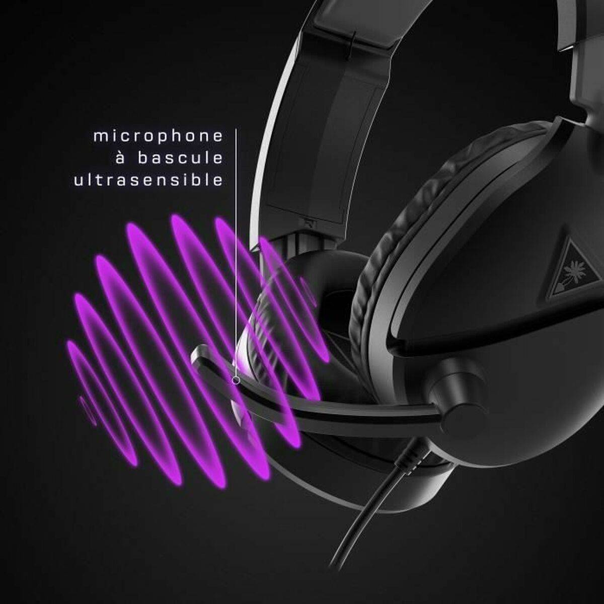 Kopfhörer mit Mikrofon Turtle Beach TBS-5001-05 Schwarz-1