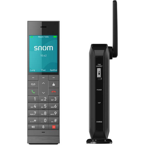 snom HM201 - Wireless VoIP/cordless phone base station