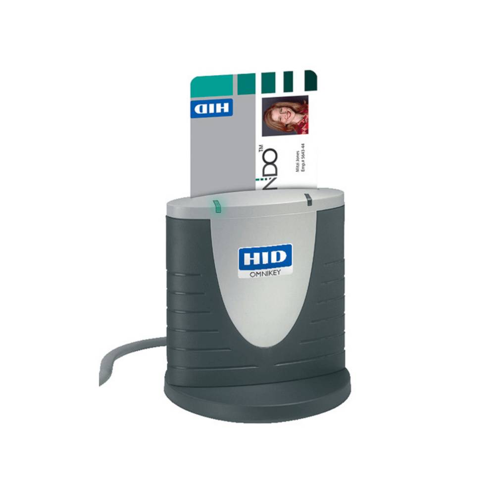 HID OMNIKEY 3121 - SmartCard-Leser - USB 2.0 - Zweistufiges Grau-1