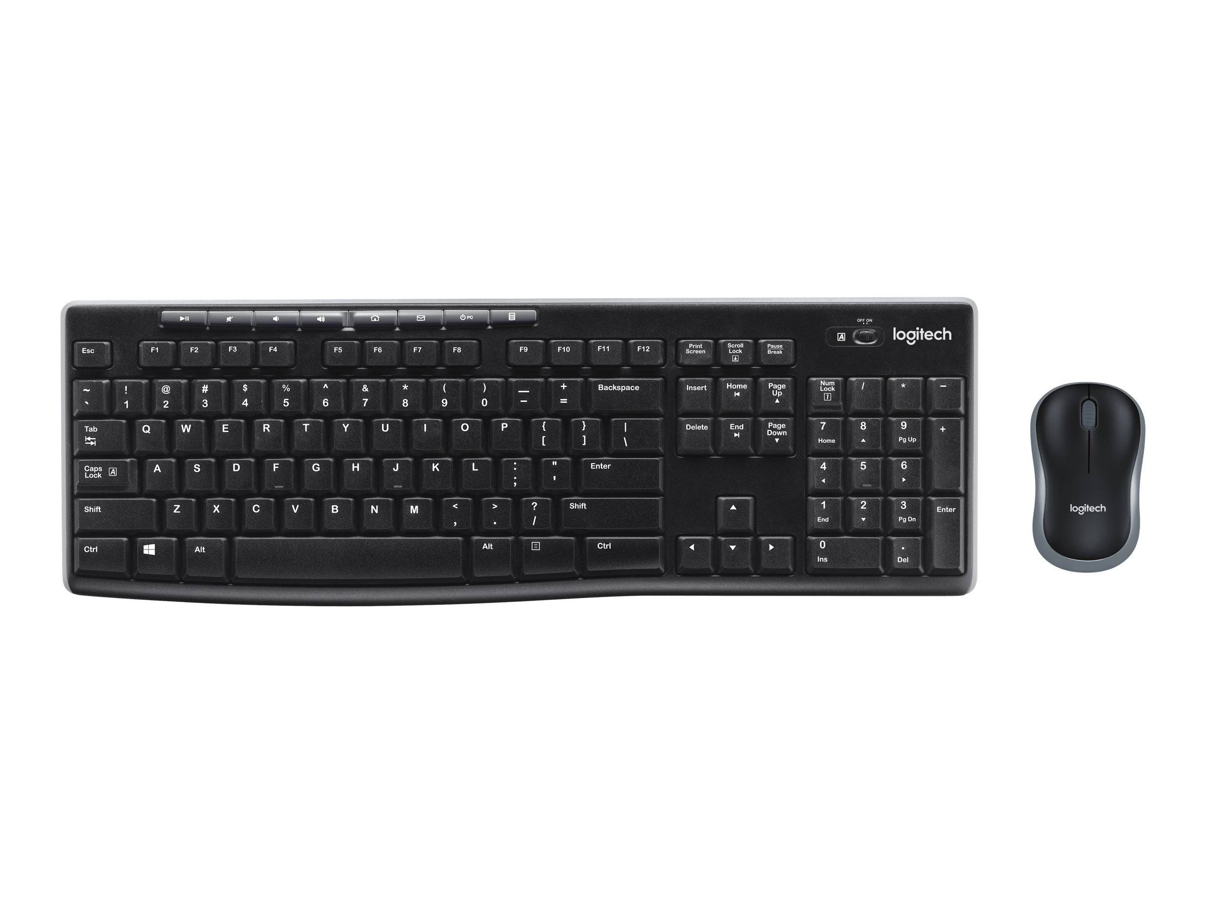 Logitech MK270 Wireless Combo - Tastatur-und-Maus-Setkabellos - 2.4 GHz - QWERTZ-1