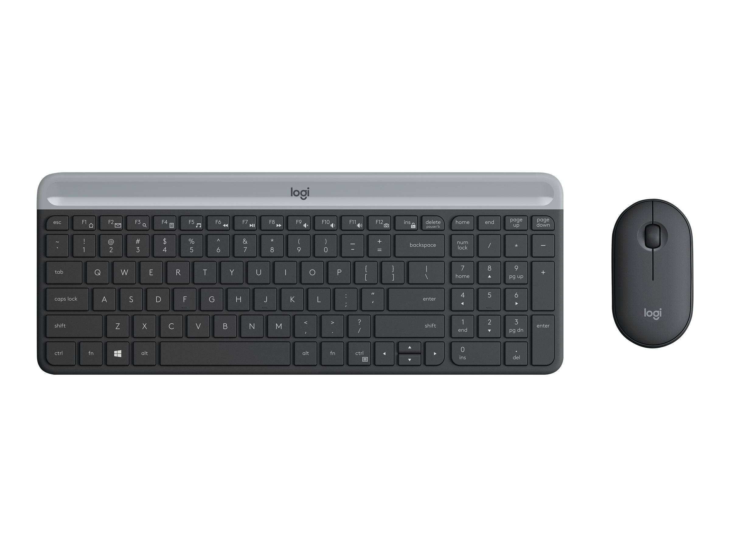 Logitech Slim Wireless Combo MK470 - Tastatur-und-Maus-Set - TL: CZ/SK, QWERTY-1