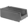 Regalkasten aus Recycling-PP LxBxH 400 x 230 x 150 mm grau VE 14 Stk. 80689649 806896 49