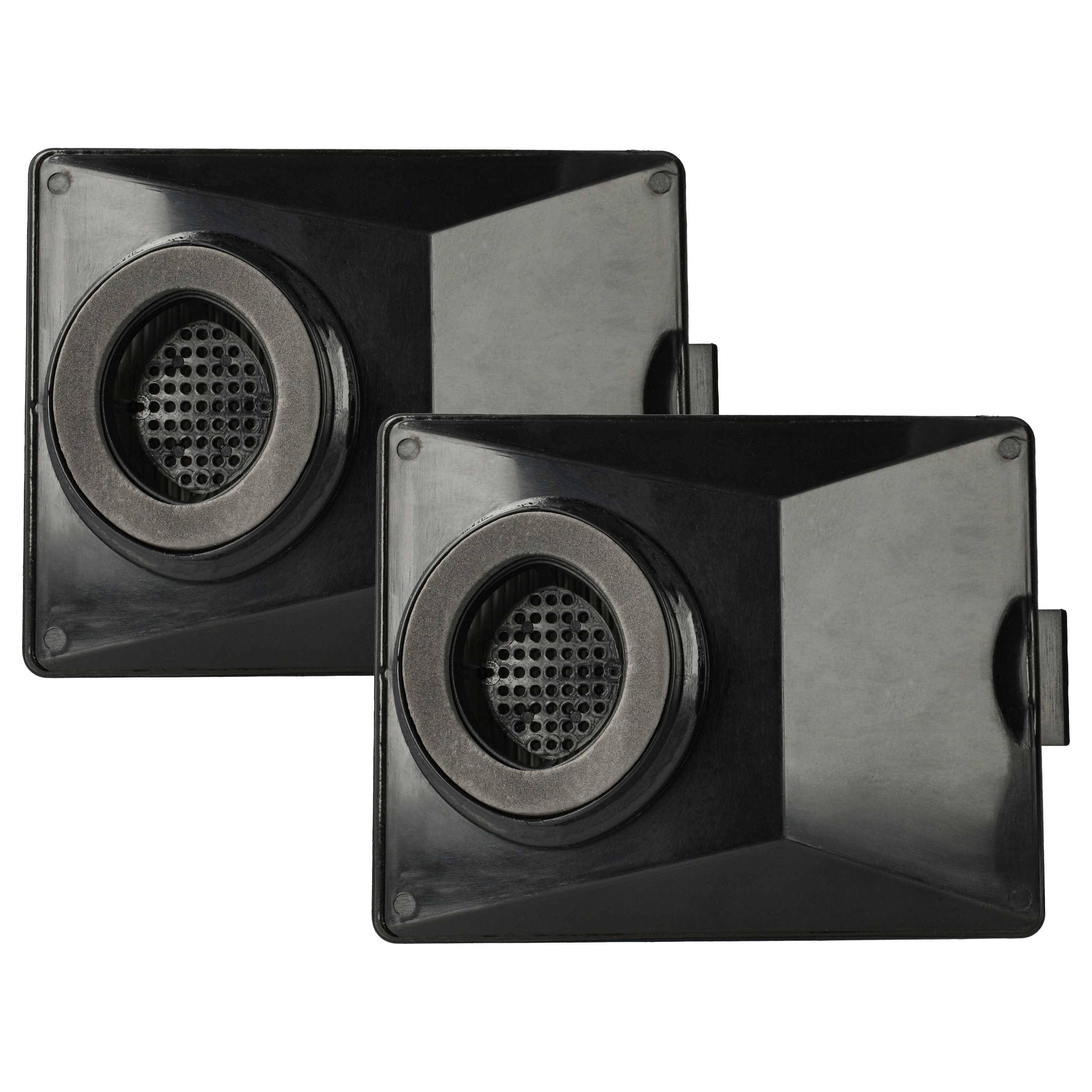 vhbw 2x Staubsaugerfilter Ersatz für Rainbow R12179 | R12647B, 1000002 für Staubsauger - Schmutzfilter, Filtereinheit-0