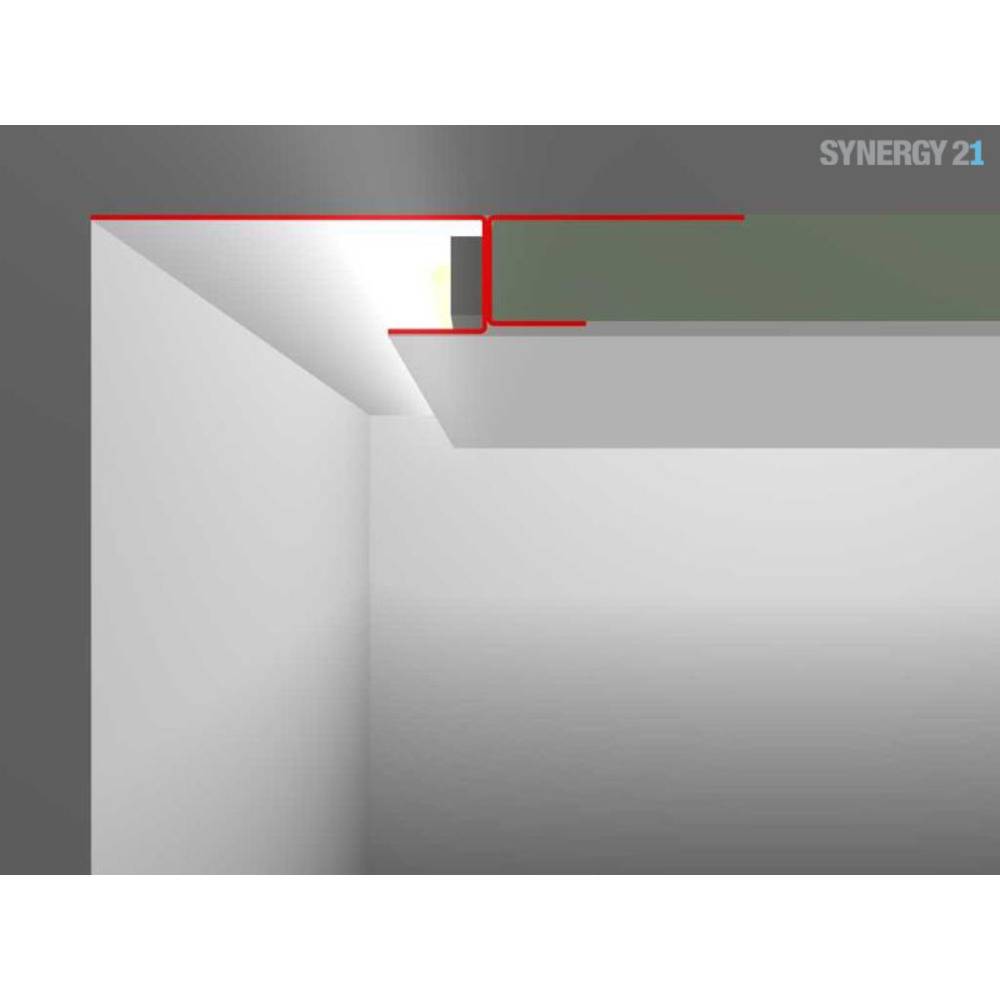 Synergy 21 S21-LED-PR00120, Profil, Silber, 12,5 mm, 2000 mm, 1,1 kg, 1 Stück(e)-3