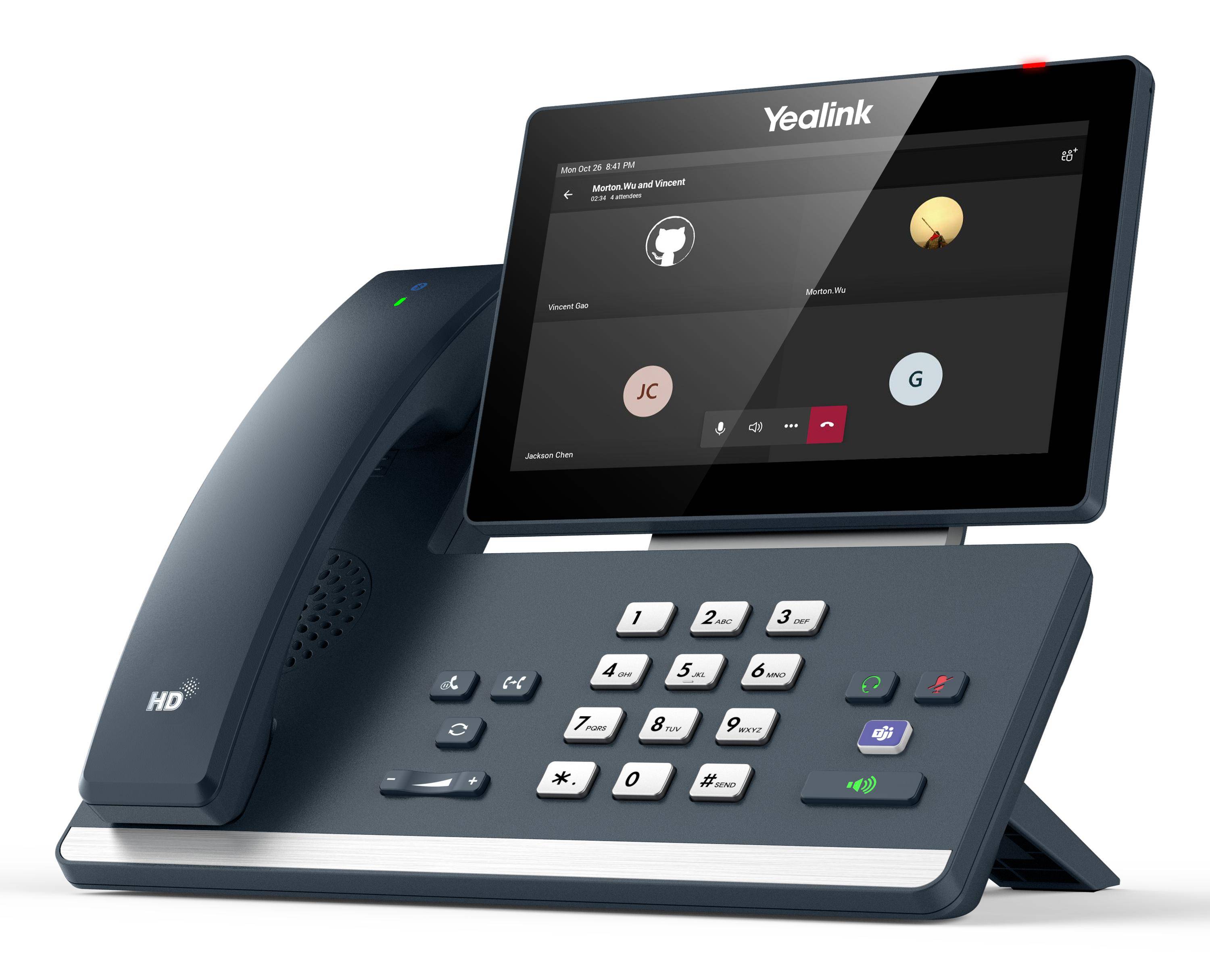 Yealink MP58-WH E2 - VoIP-Telefon - mit Bluetooth-Schnittstelle mit Rufnummernanzeige/Anklopffunktion-2