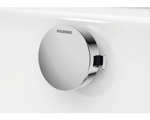 Kaldewei Ab- und Überlaufgarnitur Comfort-Level 4001 standard, Griff Deckel Chrom-0