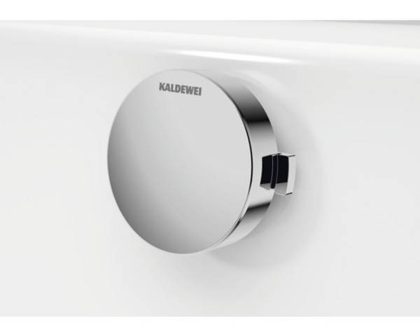 Kaldewei Ab- und Überlaufgarnitur Comfort-Level 4001 standard, Griff Deckel Chrom