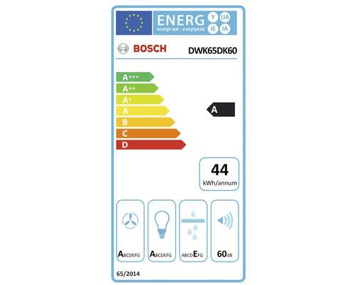 Wandhaube Bosch DWK65DK60 BxT 60 x 32,5 cm schwarz-1