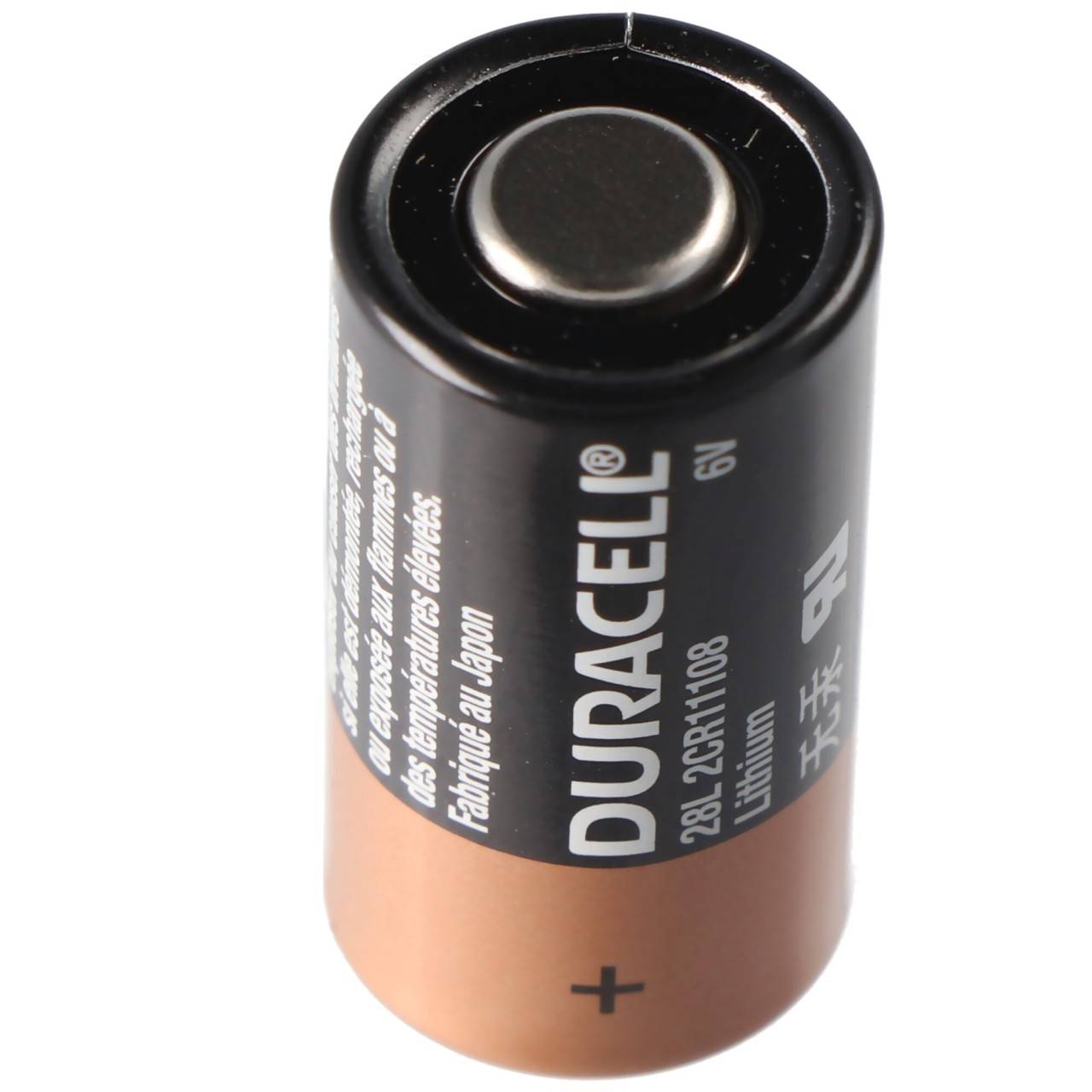 Duracell Photobatterie PX28L Lithium 6V 150mAh, 2CR11108, 2CR13252, L544-1