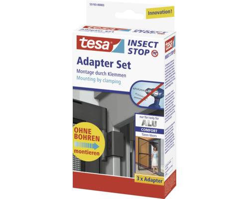 TESA - Fliegengitter Adapter-Set für Alu-Tueren anthrazit-2