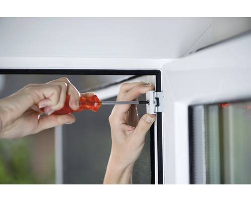 Comfort-Adapterset für Fliegengitter-Alu-Rahmen weiß-2