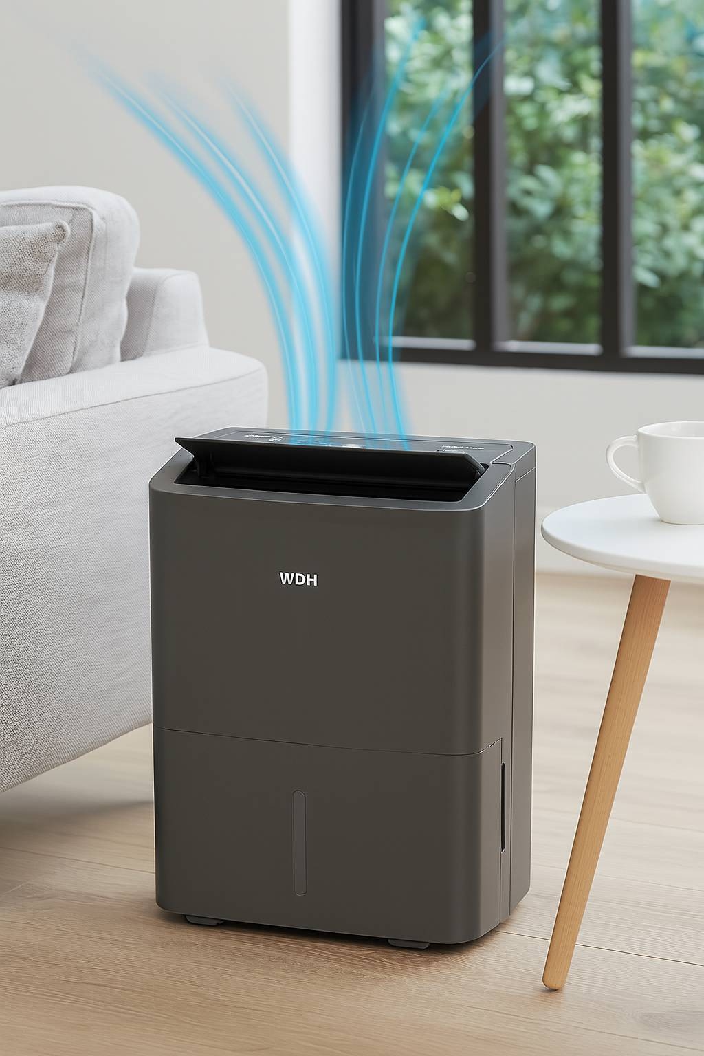 WDH Luftentfeuchter WDH-214US - für 30m² - 16 Liter/Tag - App-steuerbar-1
