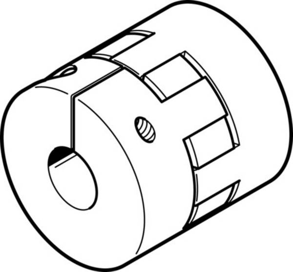 FESTO EAMC-56-58-19-20 Coupling, P/n: 3181801