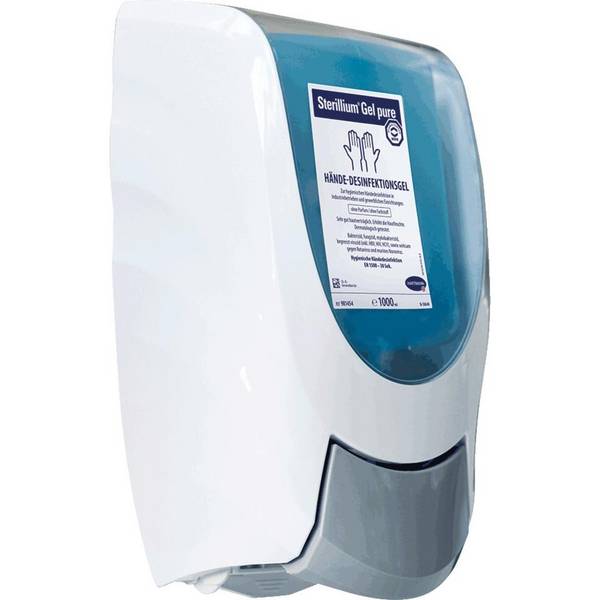 Hartmann Spender CleanSafe basic, weiß, Kunststoff, für 1000ml Überkopfflasche