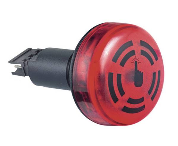 Werma 450.110.55, AS-i LED/Buzzer EM Contin. tone 30VDC RD