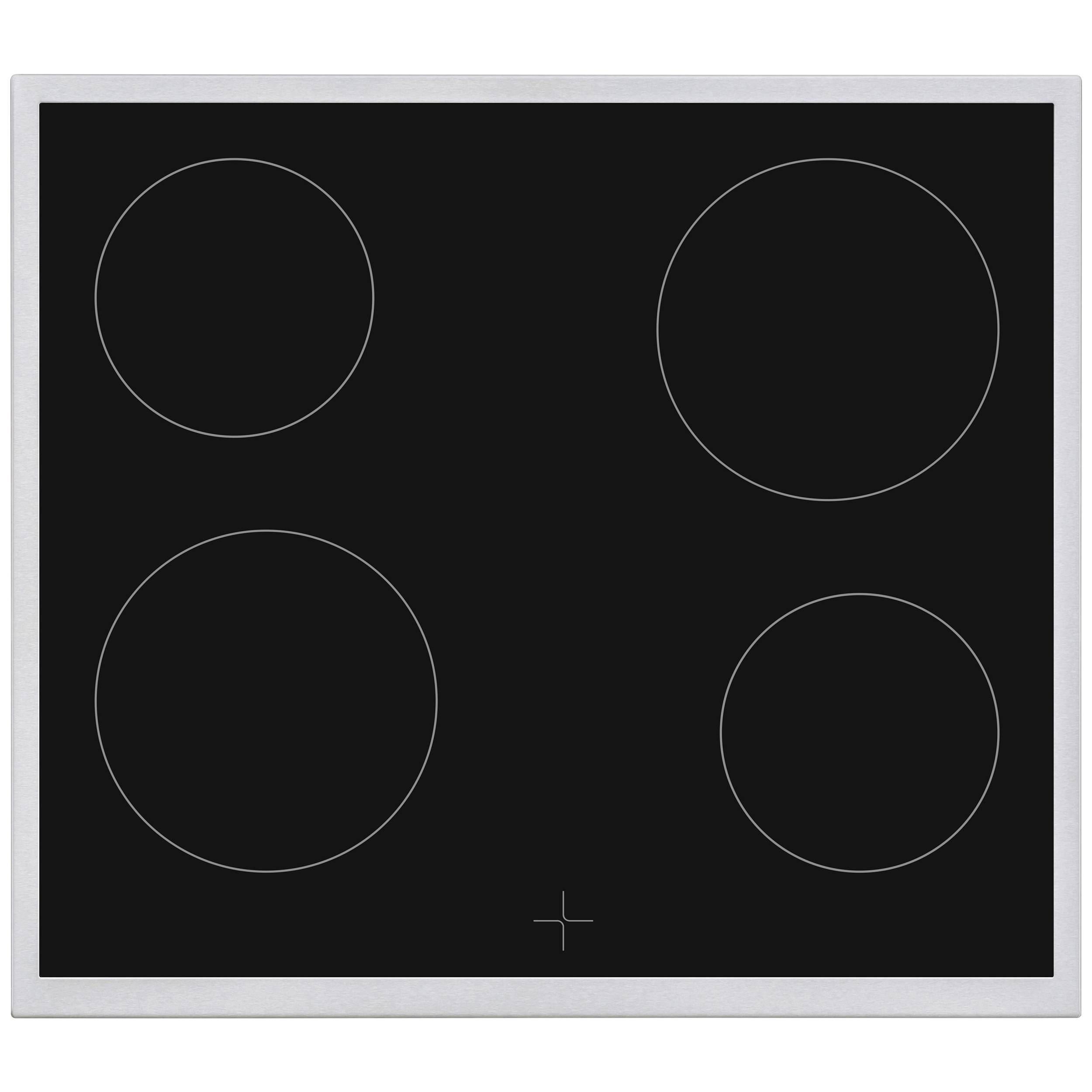 Telefunken Einbauherd-Set | Mit Glaskeramik-Kochfeld | Backofen mit Umluft | Teleskopauszug | 78 Liter | B-HS-75-C-I-4