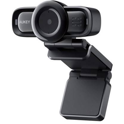 Aukey PC-LM3 Stream Series Autofocus Full HD Webcam with 1/3"-CMOS Sensor black-0