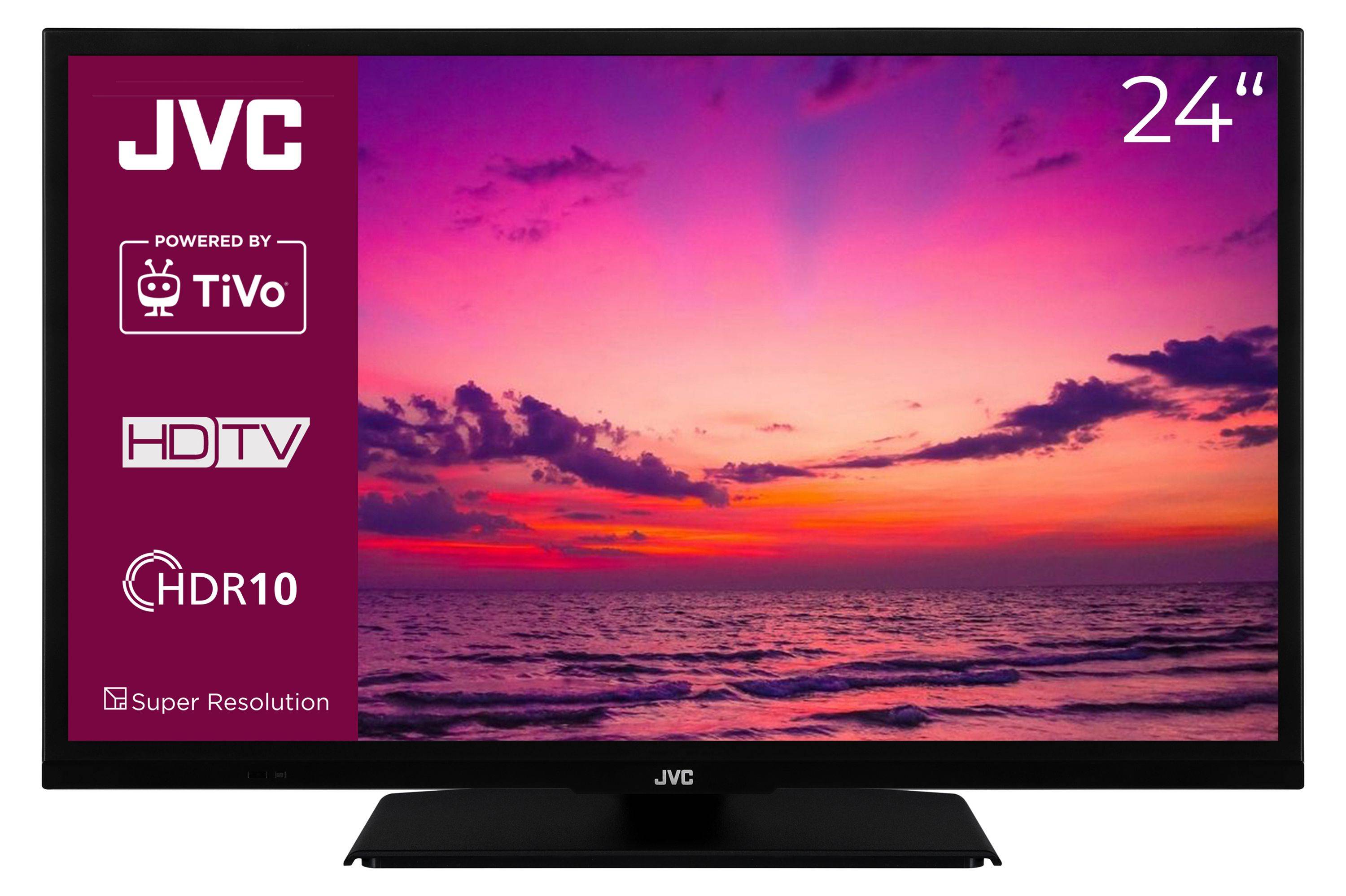JVC LT-24VH5455 Fernseher 24 Zoll Smart TV by TiVo HD-Ready, HDR, Triple-Tuner, 6 Monate HD+ (2026)-0