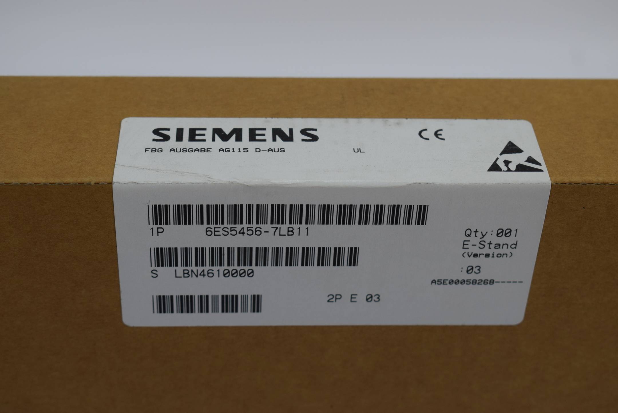Siemens simatic S5 Digitalausgabe 6ES5 456-7LB11 ( 6ES5456-7LB11 ) E3-2