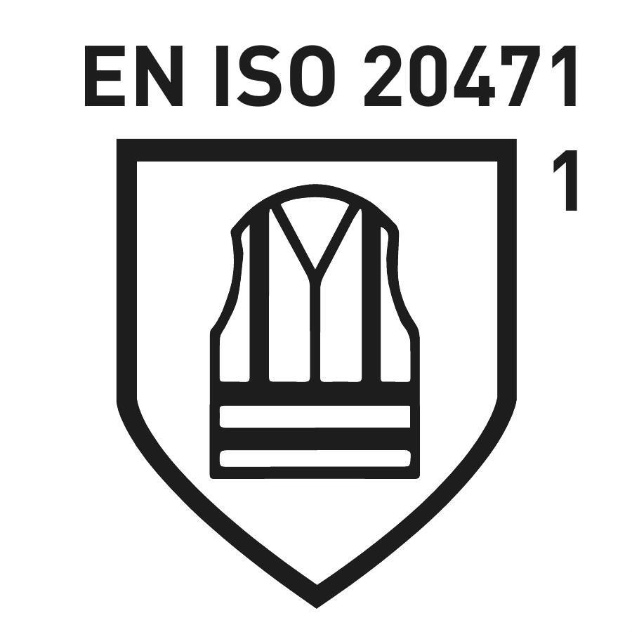 Symbolbild für Warnschutz-Kapuzen-Sweatjacke ICU Klasse 1 79273_369-M Größe M Farbe warngelb / schwarz