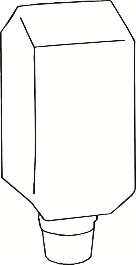 Wandspender VARIOMAT ECO 1 l und 2 l 13447-003 Ausführung grau / weiß passend für für 1- oder 2 l-Vario-Flaschen Materia-1
