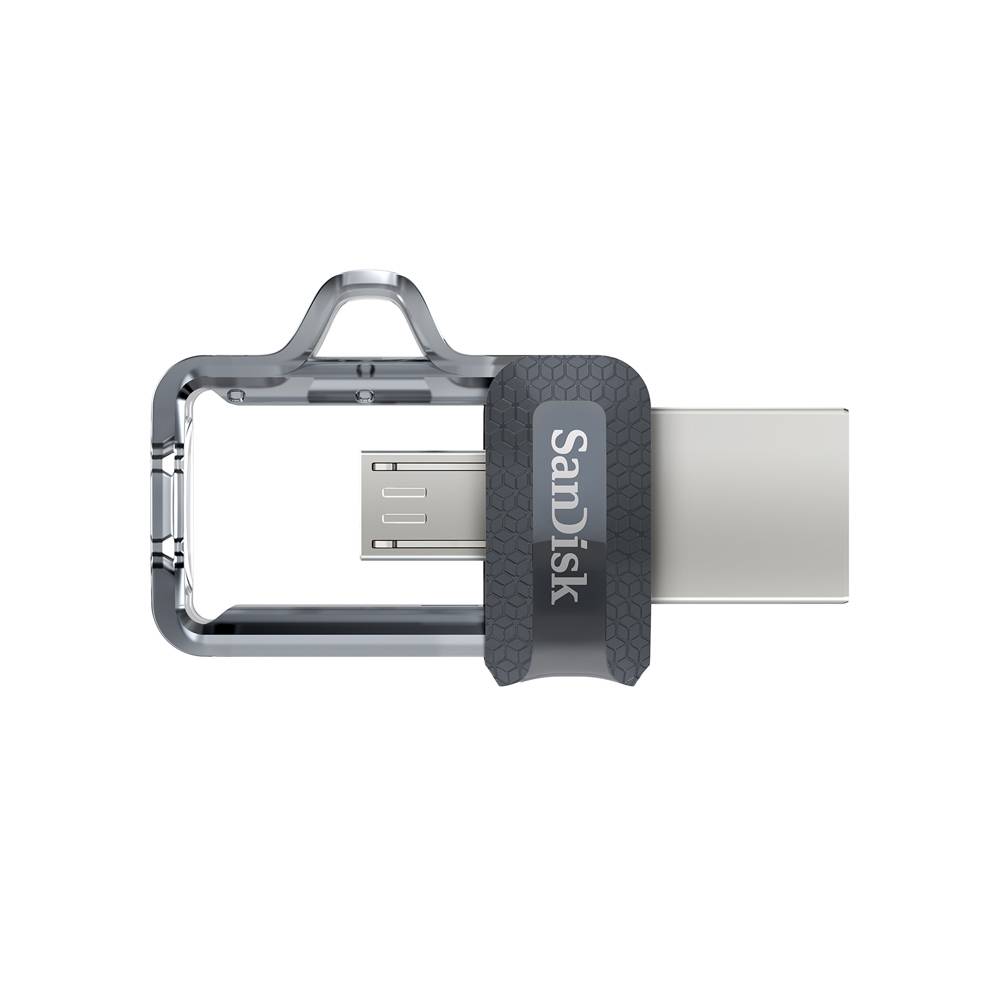 Ultra Dual m3.0, 32 GB, USB Type-A - Micro-USB, 3.2 Gen 1 3.1 Gen 1 , Dia, 5.2 g, Black-0