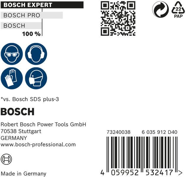 Bosch Expert SDS plus-7X Hammerbohrer, 8 mm, 150 mm, 215 mm - 10er-Pack für Profis-4