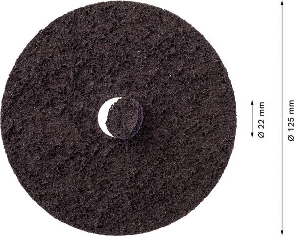 EXPERT N477 SCM Scheibe für Winkelschleifer, 125 x 22 mm, grob, 25-tlg.