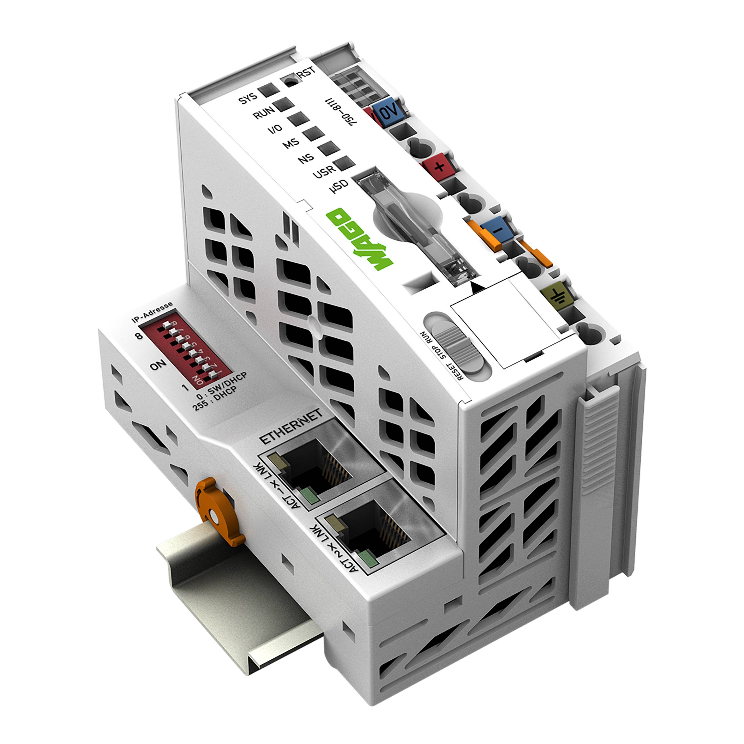 WAGO 750-8111 Controller PFC100, 2. Generation, 2 x ETHERNET-0