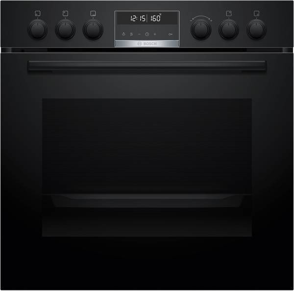 Bosch Einbau-Herd-Set HND679LS67 | Induktion | Pyrolyse | 71 l | 60 cm | FlexInduktion | Backwagen | Schwarz