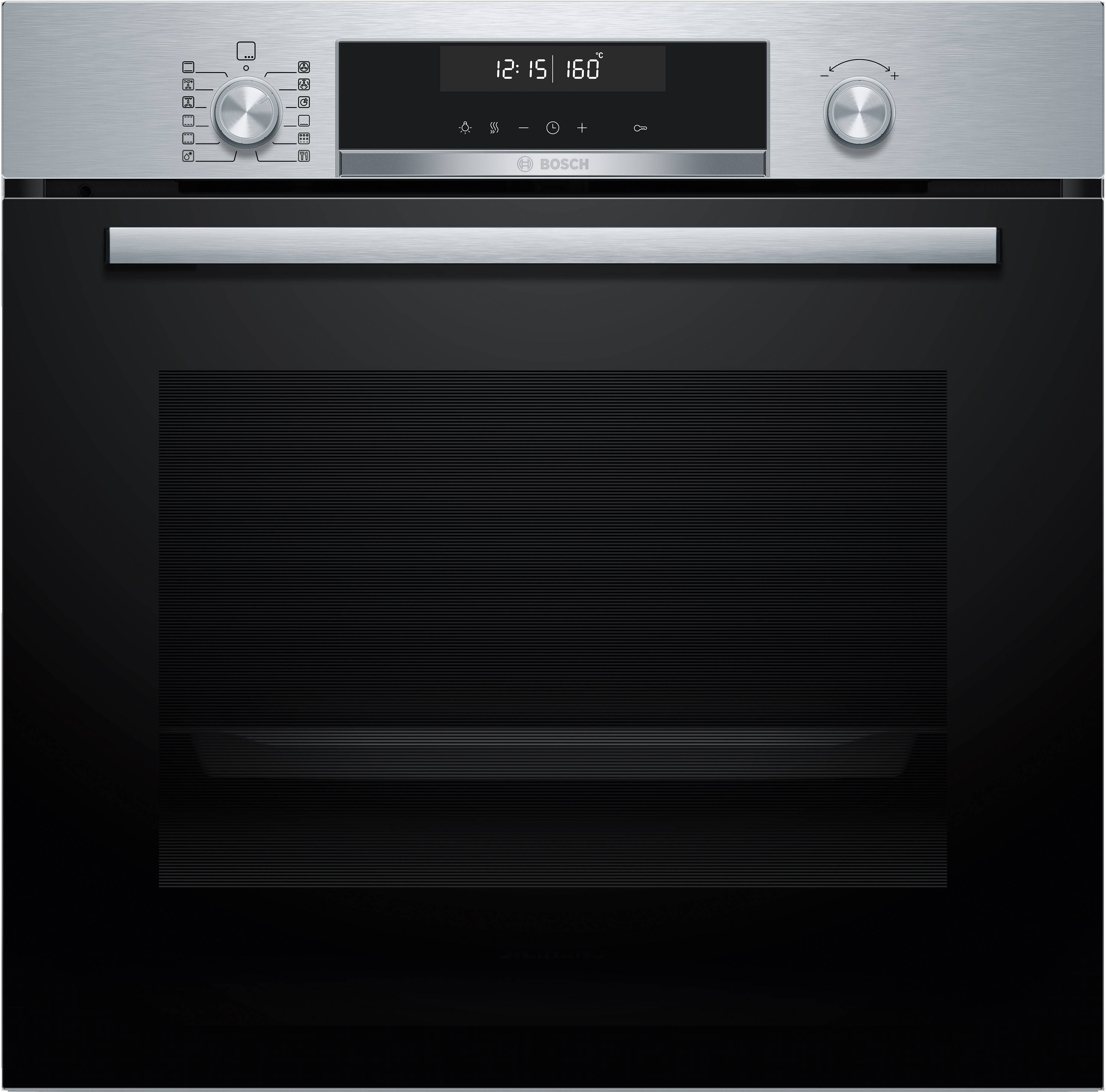 Bosch Serie 6 HBG578BS3, Medium, Elektrischer Ofen, 71 l, 71 l, 30 - 275 °C, Hydrolytisch + Pyrolytisch-0