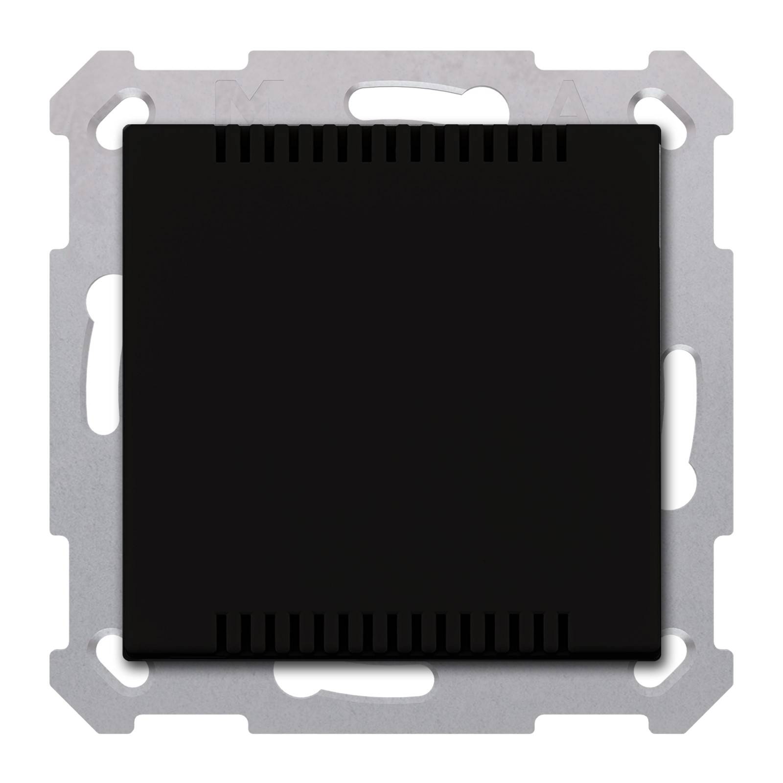 MDT technologies KNX Raumtemperaturregler 55, Schwarz matt SCN-RT1UP06.01-0