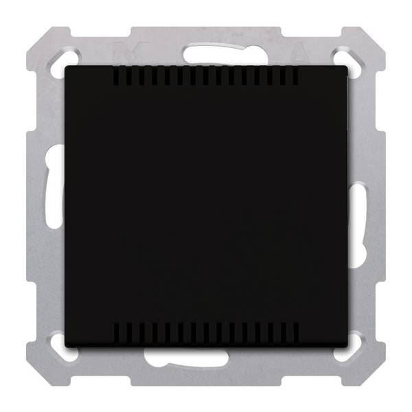 MDT technologies KNX Raumtemperaturregler 55, Schwarz matt SCN-RT1UP06.01