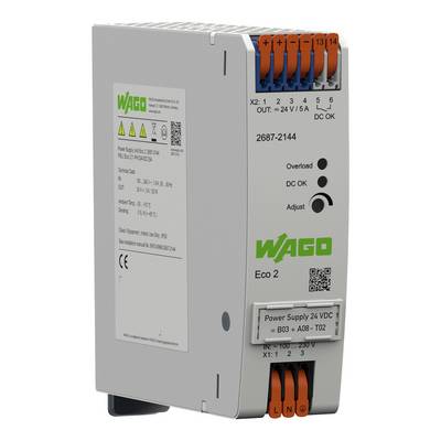 WAGO GmbH & Co. KG Stromversorgung Eco 2,1-phasig 2687-2144-0