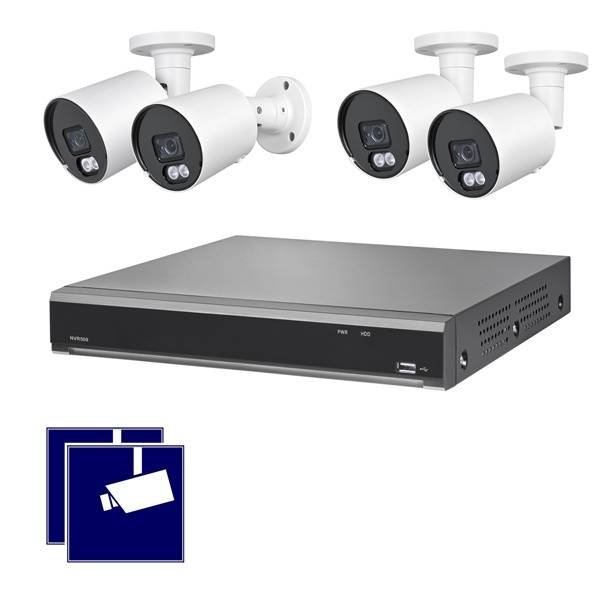 Indexa NVR Netzwerk-Videorecorder NWA26 SET-0