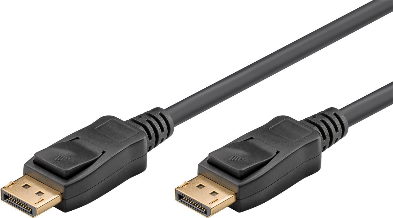 Goobay DisplayPort™-Kabel 2.0/2.1, 80 Gbit/s 1 m 16K/60Hz DSC-0