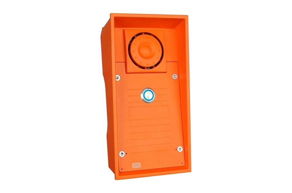 2N IP Safety - 1 button & 10W speaker, Netzwerk Türstation, eine Ruf Taste, 10W Lautsprecher-1