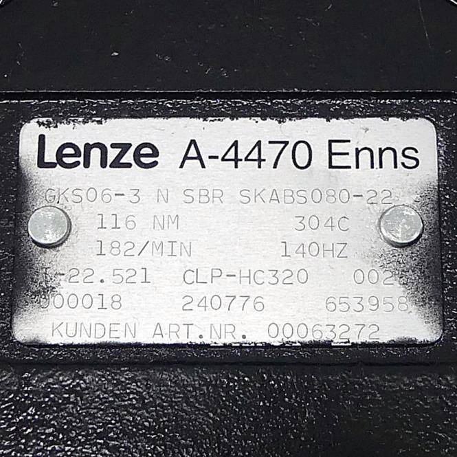 Lenze Getriebe GKS06-3 N SBR SKABS030-22 (GKS06-3 N SBR SKABS080-22)-1