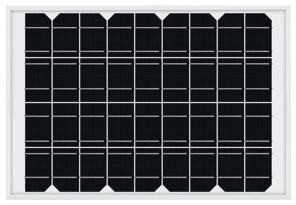 Waveshare Polysilizium Solarpanel 18V 10W, 36 Zellen, 340x232x17 mm, >20 Umwandlungseffizienz, IP67