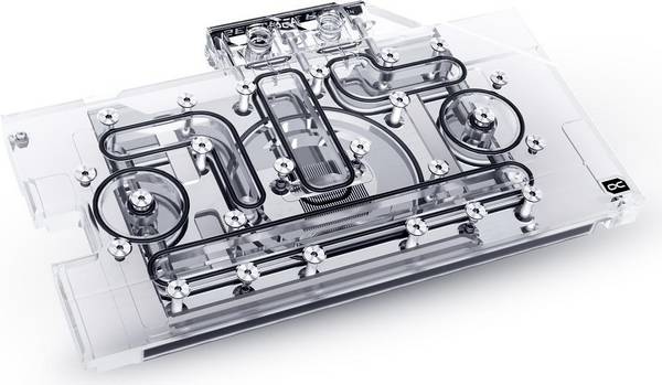 Eisblock Aurora Acryl GPX-N RTX 3070 TUF/DUAL mit Backplate PHT EOL - Nickel
