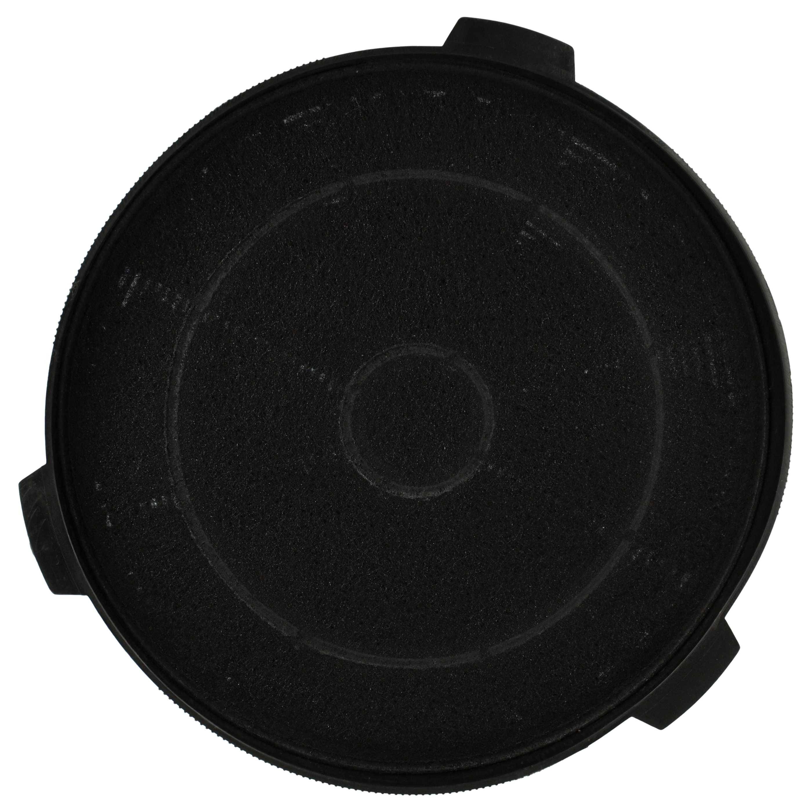 vhbw 4x Aktivkohlefilter Ersatz für RH11B00700L für Dunstabzugshaube | 18,85 cm-1