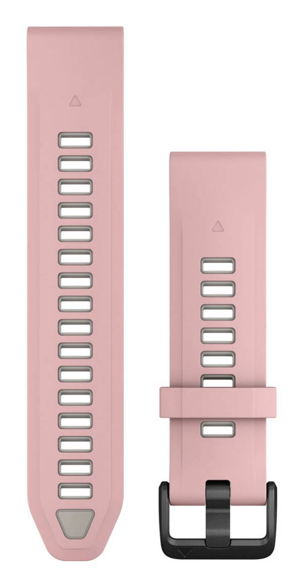 GARMIN - QuickFit-Armband 20 mm Silikon Dust Rose/Nebelgrau